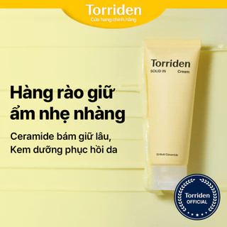 [Torriden Chính hãng] Kem SOLID IN Ceramide , dưỡng ẩm sâu, tăng cường hàng rào bảo vệ da, 70ml