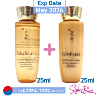 Nước Dưỡng Da Chiết Xuất Nhân Sâm Đậm Đặc SULWHASOO 25ml