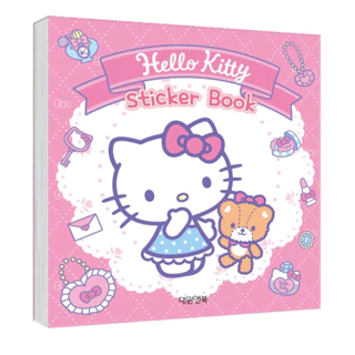 SANRIO Bộ 24 Miếng Dán Hình Hello Kitty Dễ Thương Trang Trí Sổ Tay