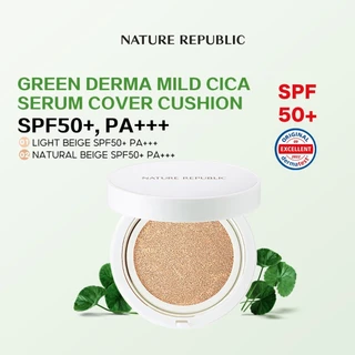 NATURE REPUBLIC Phấn Nước Cica Dịu Nhẹ SPF50 + PA + + + 14g