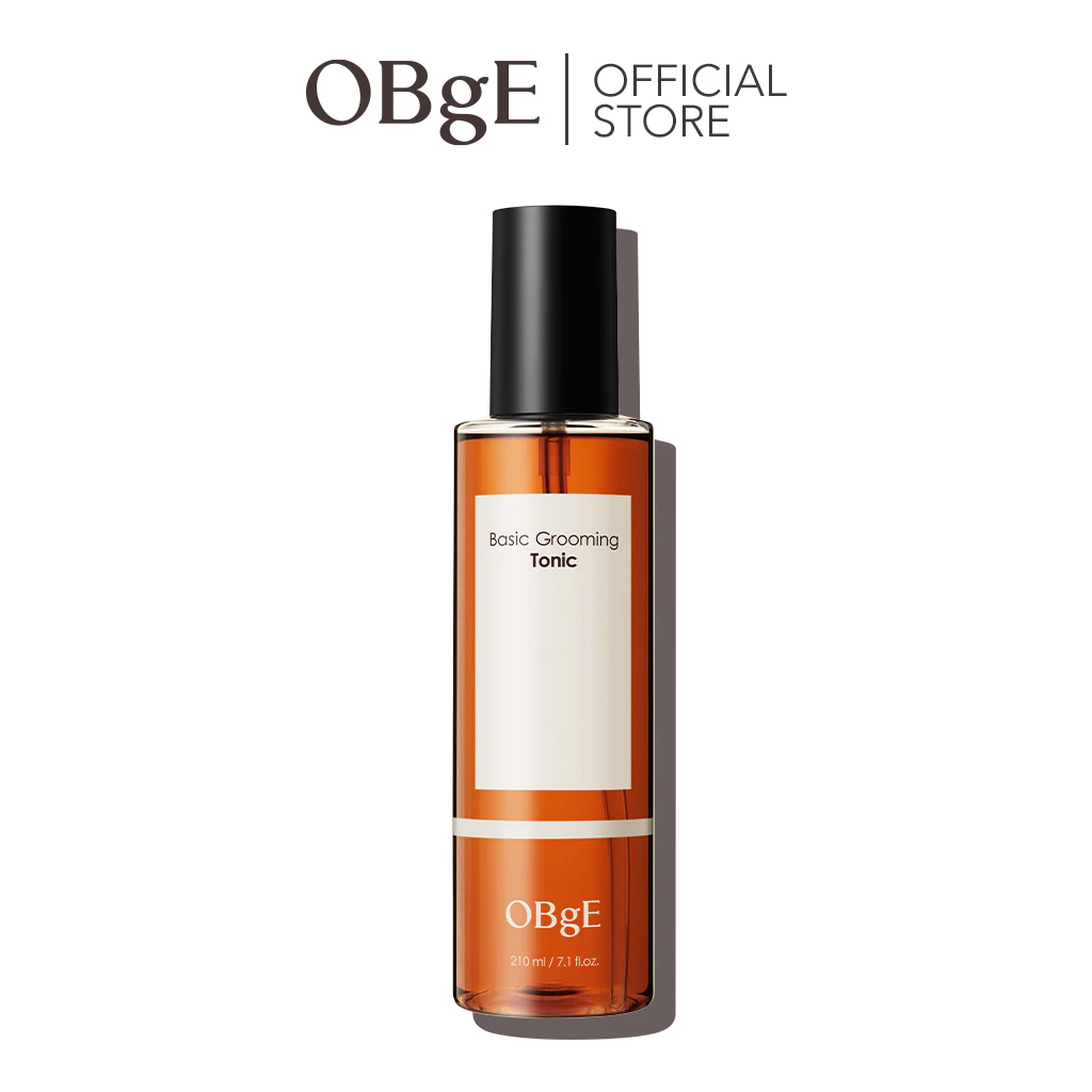 [OBgE Chính hãng] Nước dưỡng tóc Basic Grooming Tonic 210ml | Tạo kiểu bồng bềnh nhẹ | Giữ nếp mềm mại | Chống hư tổn do nhiệt | Sử dụng trước khi sấy tóc | Có thể sử dụng cho mọi loại tóc
