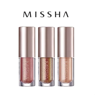 [MISSHA] Glitter Prism Liquid Eyeshadow 3g   Phấn Mắt Dạng Lỏng Lấp Lánh Miss Rose