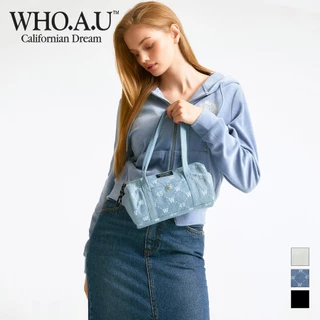 [WHO.A.U] Túi Xách Denim Cylindrical Tote Bag | WHBGD4992A