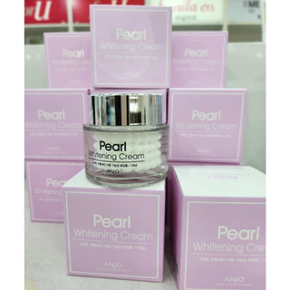 Kem Dưỡng Trắng Da / Dưỡng ẩm/  Chống Nếp Nhăn Chiết Xuất Ngọc Trai ANJO PEARL WHITENING CREAM120g