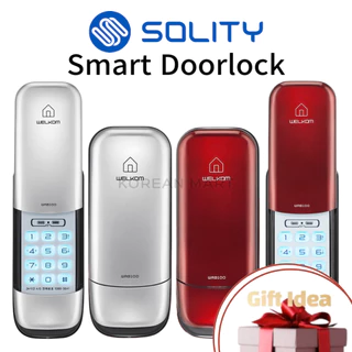 Bộ Khóa Cửa Kỹ Thuật Số wrb-100 silver / Đỏ / Mật Khẩu / Nút Bấm / WELCOM Digital DoorLock WRB-100 Korea