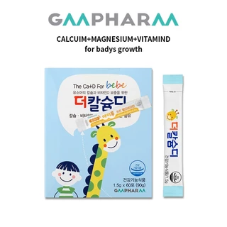 GMPHARM The Calcium D-calcium and vitamin D for baby- 60 pouches