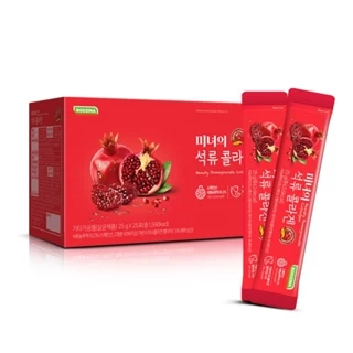 Hàn Quốc Rodzina lựu Collagen Thạch Stick 25g 10pcs / 25pcs / box