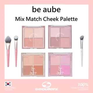 [BE AUBE] <New Color Added> Mix Match Cheek Palette 4 Colors 11.6g