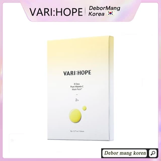 Vari: HOPE 8 Days Pure Vitamin C Mask Pack Plus _ 22g * 5ea
