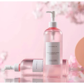 Dầu tẩy trang hoa anh đào Graymelin Fresh Cherry Blossom Cleansing Oil 400ml