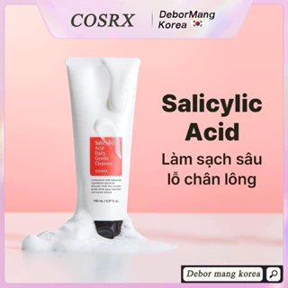 Sữa Rửa Mặt Axit Salicylic 0.5% 0.2% Chiết Xuất Từ Cây Trà / Lá Trà Hỗ Trợ Giảm Mụn Hiệu Quả COSRX