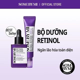 Bộ Đôi Tinh Chất Và Kem Mắt RETINOL chống lão hóa Some By Mi Retinol Intense