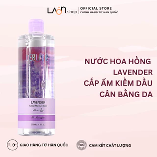 [Chính hãng] Nước Cân Bằng Da, Kiềm Dầu Derladie Lavender Natural Moisture Toner 500ml