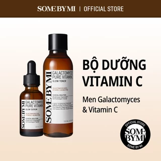 Bộ đôi tinh chất & nước cân bằng Galactomyces Pure Vitamin C Glow Toner & Serum