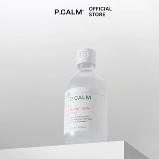 [P.CALM] Nước hoa hồng P.CALM Barrier Cycle Toner 200ml cải thiện mụn