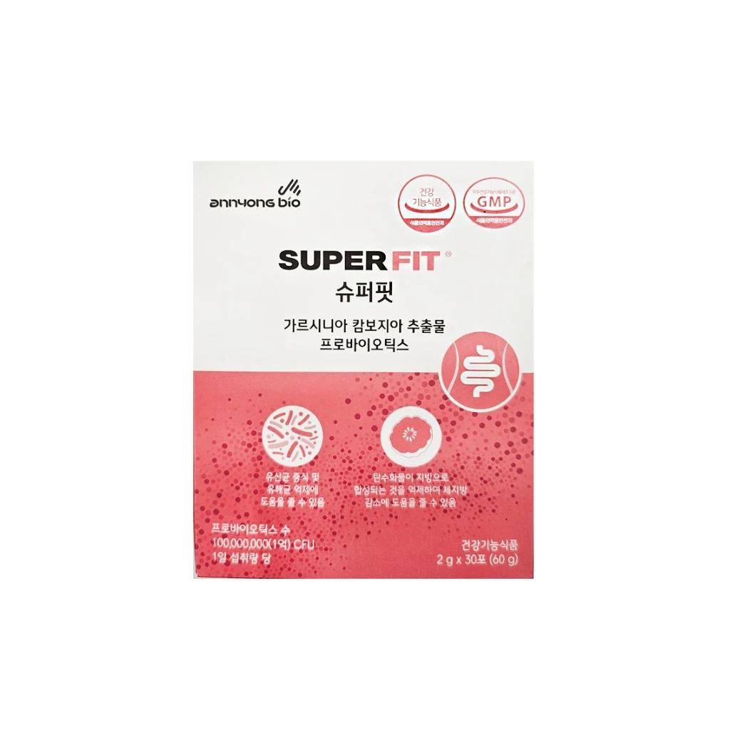 Hàn Quốc Annyong bio super-fit 2g x 30 gói (Hộp / Không có hộp)