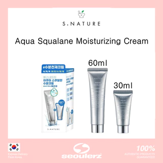 Kem dưỡng ẩm chống lão hoá [S.Nature] Aqua Squalane Moisturizing cream