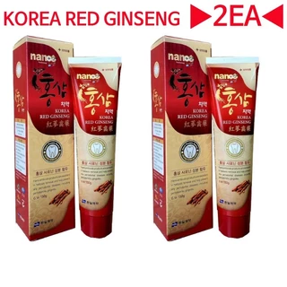 (2ea) Kem Đánh Răng HÀN QUỐC RED GINSENG 150g Saponin Trắng Da Sản Xuất Tại Hàn Quốc