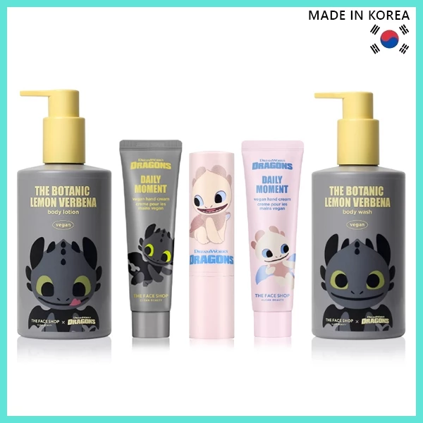 [Dream Works Dragons X The Face Shop] Phiên bản giới hạn Face & Body Line★Vận chuyển từ Hàn Quốc★