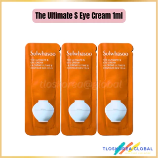 12 gói Suwhasoo Kem Dưỡng Da Mắt Chống Lão Hóa Giúp Da Săn Chắc Sulwhasoo Timetreasure Invigorating Eye Cream 1ML