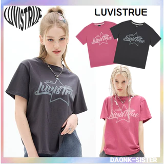 [Luvistrue] DN STAR LOGO TEE-2color hàn quốc đích thực 100%