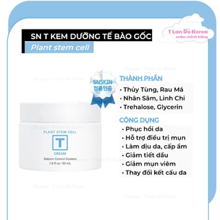 𝗧 𝗟𝗮𝗻 𝗗𝗼 𝗞𝗼𝗿𝗲𝗮 𝗢𝗿𝗱𝗲𝗿 - [ Bill cuối ảnh ] Kem Sn T 50ml - 90ml tế bào gốc , kem Sn Skin