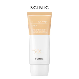 Kem chống nắng SCINIC enjoy foundation skip tone up SPF50 + PA + + + + 50g