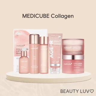 [Medicube] Bộ sưu tập dòng Collagen / Kem Collagen, Kem thạch, Toner, Serum, Serum bong bóng, Age-R Booster, Kem chống nắng, Mặt nạ gói, Gói mặt nạ