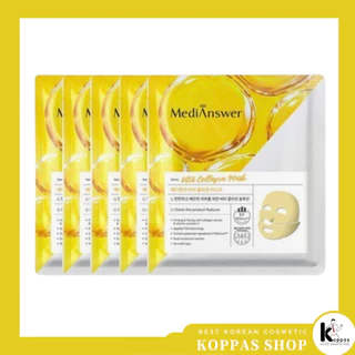 MediAnswer Vita Collagen Cheek Patch 5pc Táo Bạo Vá 5pc