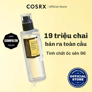 Tinh chất ốc sên COSRX 96 Mucin 100ml / 20ml cao cấp hỗ trợ tái tạo dưỡng ẩm cho da