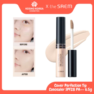 Kem Che Khuyết Điểm Có Chống Nắng Hàn Quốc The Saem Cover Perfection Tip Concealer SPF28 PA++ 6.5g