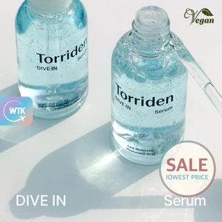 Serum Axit Hyaluronic Phân Tử Thấp TORRIDEN Dive In Low 100ml / 20ml - Giảm Giá Siêu Lớn