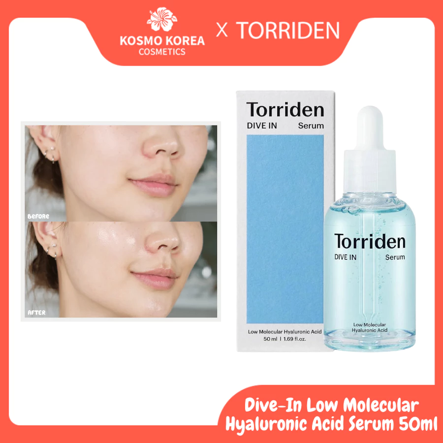 Serum Hyaluronic Acid Torriden Dive-In Low Molecular 50ml Dưỡng Ẩm Sâu cho Da