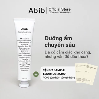 Kem dưỡng cấp ẩm dành cho da khô Abib Hydration Crème Water Tube 75ml