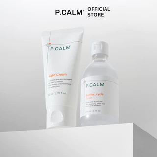 [P.CALM] Set nước hoa hồng toner 200ml + Kem dưỡng ẩm cato cream 80ml