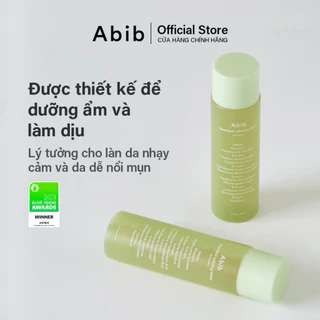 Nước cân bằng chiết xuất diếp cá giúp làm dịu da, cấp ẩm Abib Heartleaf Calming Toner Skin Booster 200ml