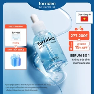[Torriden Chính hãng] Serum DIVE IN chứa Hyaluronic Acid, 50ml, 50ml+50ml, Serum