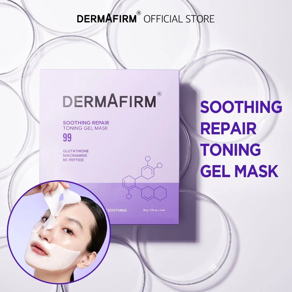 [Dermafirm] Mặt nạ Gel săn chắc sửa chữa dịu nhẹ R4 34g (1 cái)