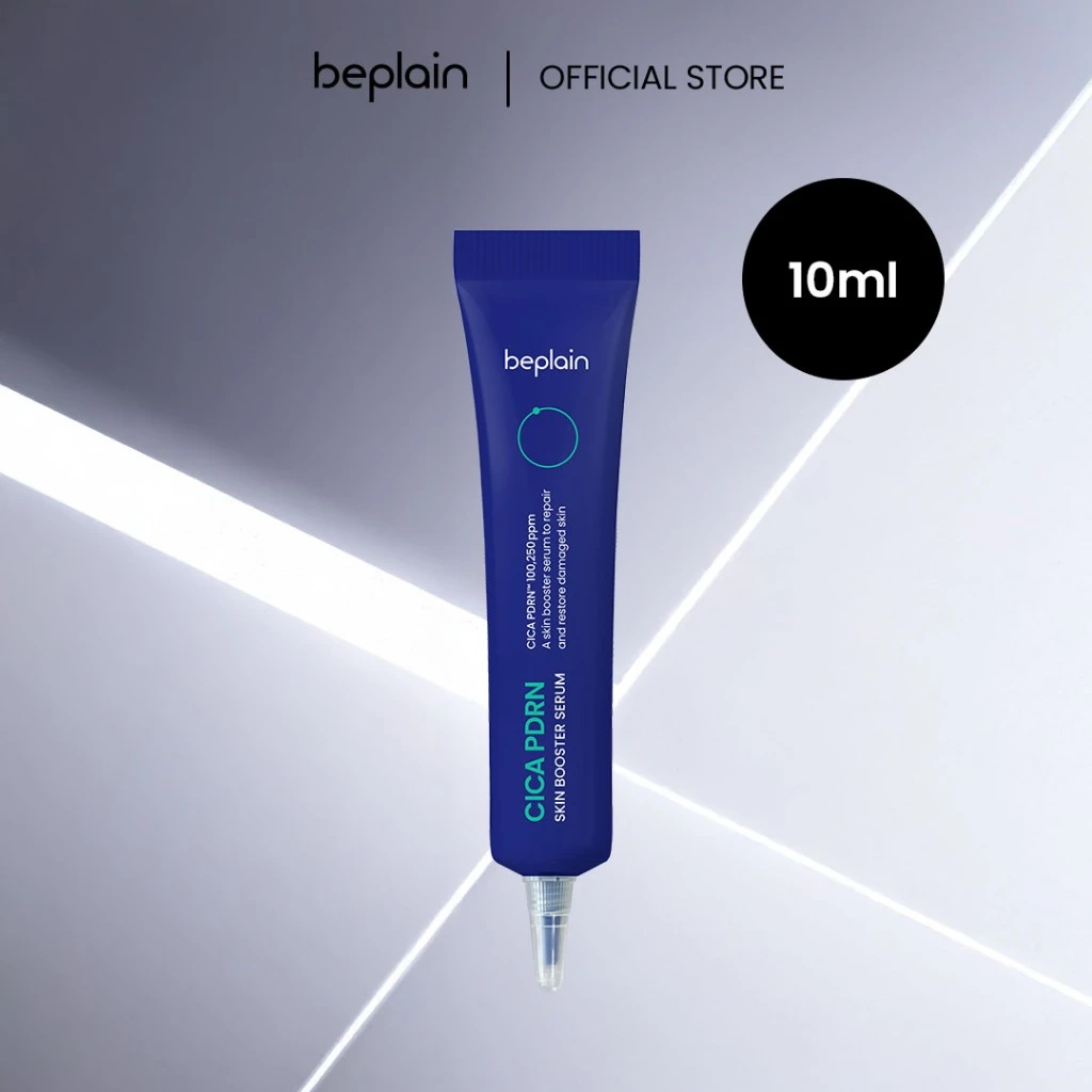 [10ml Hàng Tặng Kèm Không Bán] Tinh chất BEPLAIN PDRN Rau Má phục hồi & tái sinh tổn thương cho da trẻ hoá, cấp ẩm & căng bóng Cica PDRN Skin Booster Serum 10ml