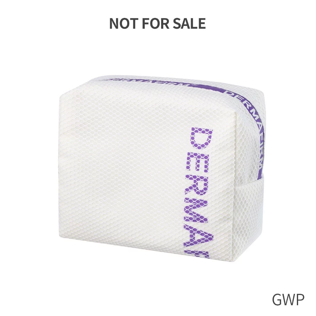 [Không bán] Túi đựng trang điểm Logo Dermafirm