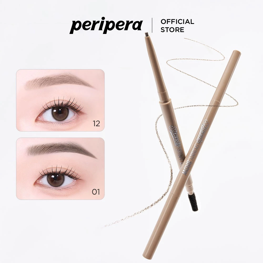 [PERIPERA - MÀU MỚI] BROW DA TỐC ĐỘ - 0,05 g / Net Wt. 0,001 Oz.