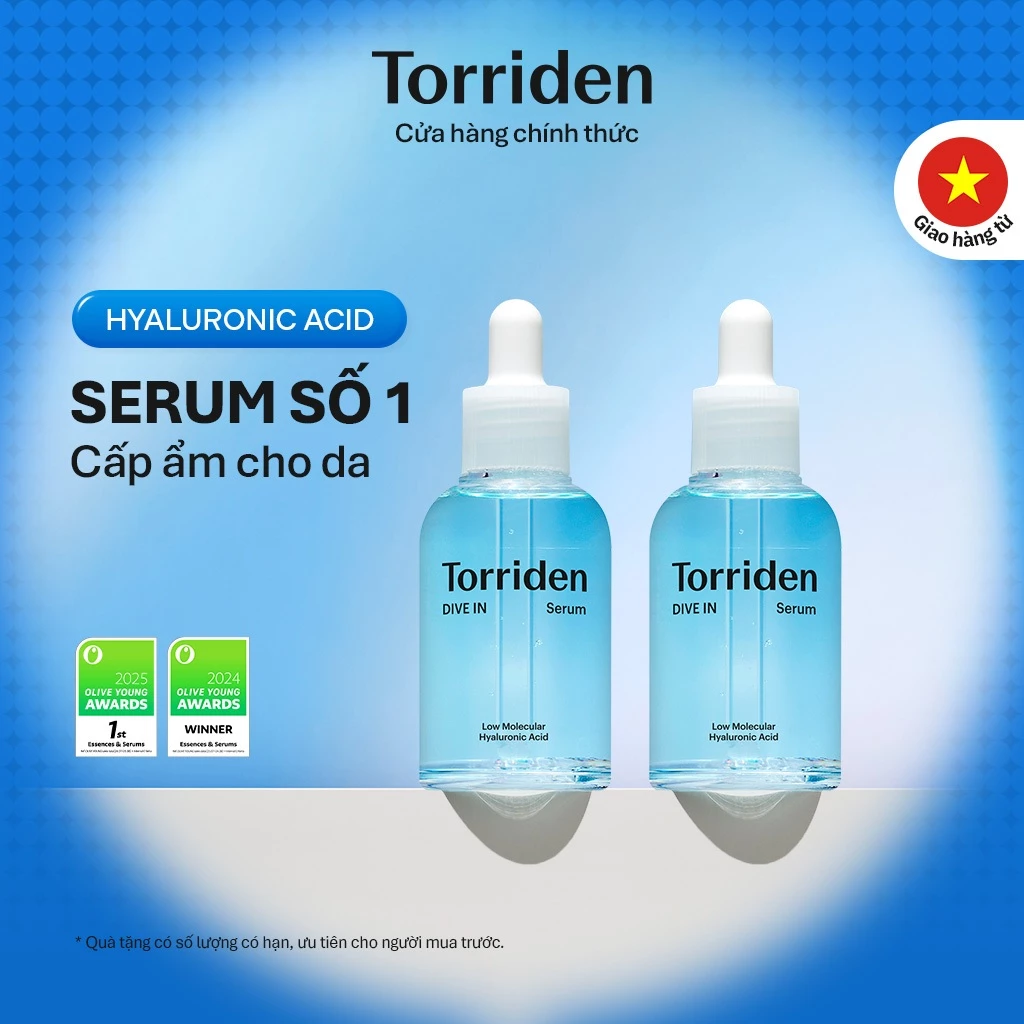 [Torriden Chính hãng] [SET] Serum DIVE IN, 50ml+50ml