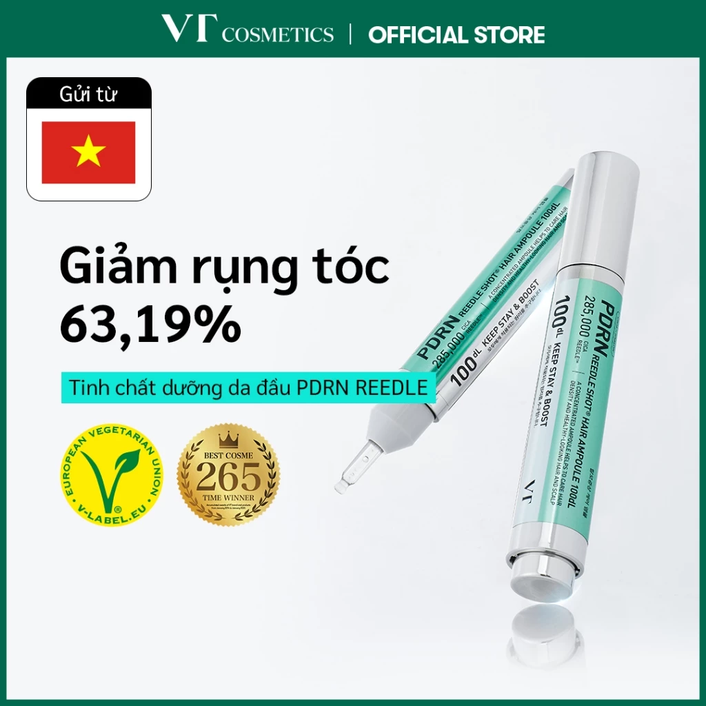[VT] PDRN Reedle Shot Hair Ampoule 100dL / 300dL / 700dL Chăm sóc da đầu [Cửa hàng chính hãng]