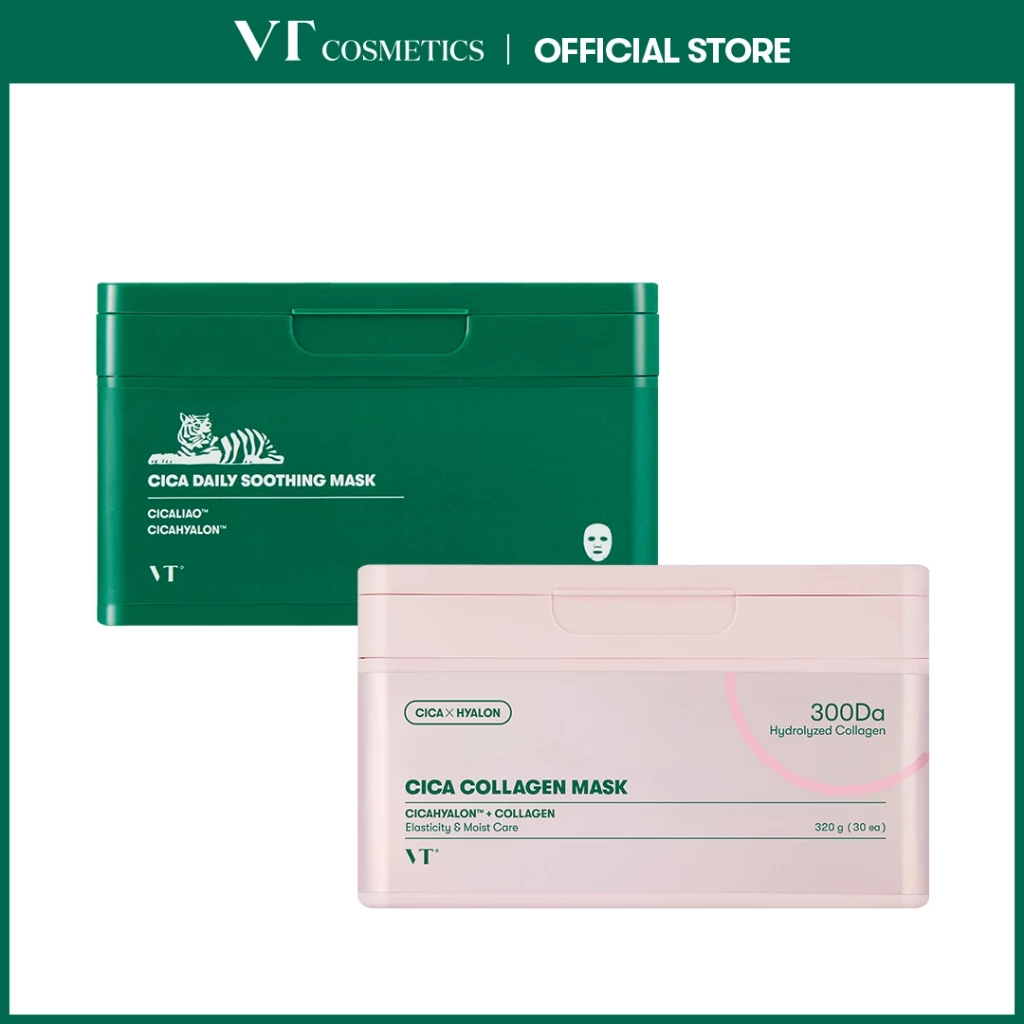 [Diệp Lê x VT] Combo 2 Hộp Mặt Nạ Daily 60 Miếng – Tự Chọn 2 Loại