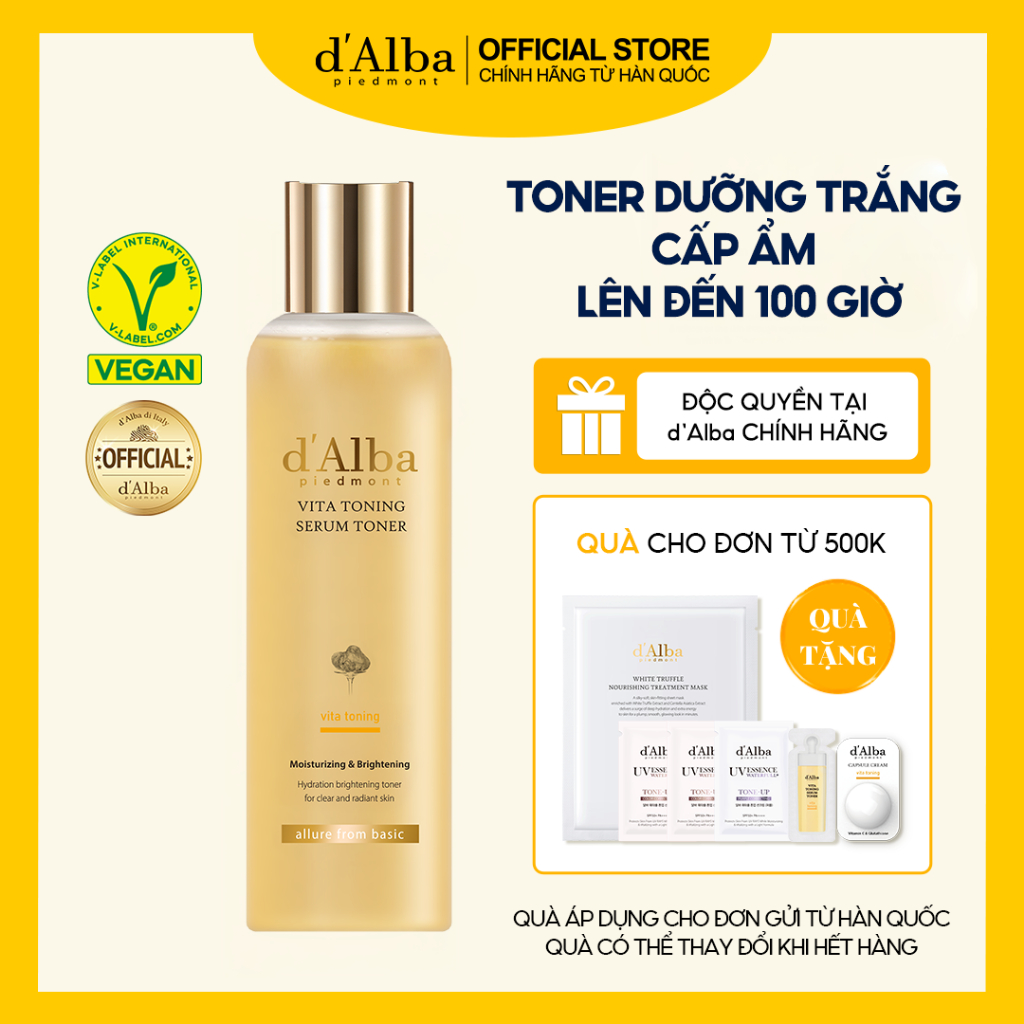 Toner serum cải thiện lỗ chân lông, dưỡng ẩm lên tới 100 giờ 180ml (Bản nâng…
