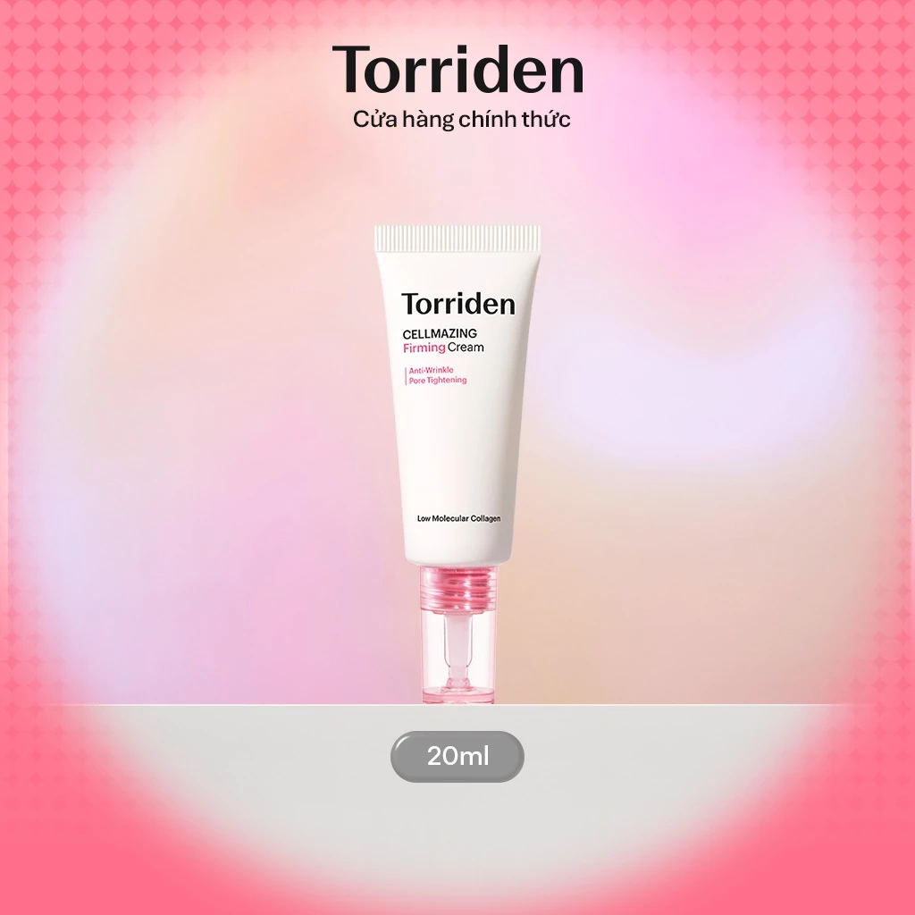 [Torriden Chính hãng] [MINI] Kem dưỡng da Collagen, 20ml, Cream