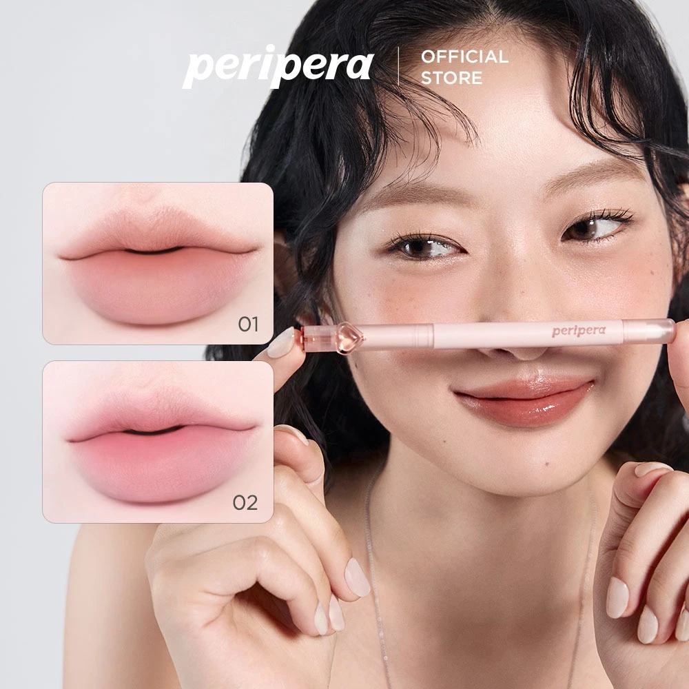 [PERIPERA] 🩷 Bút chì môi Puffy Plumping Dew (0.7g) l Môi phồng 4D, Đa năng