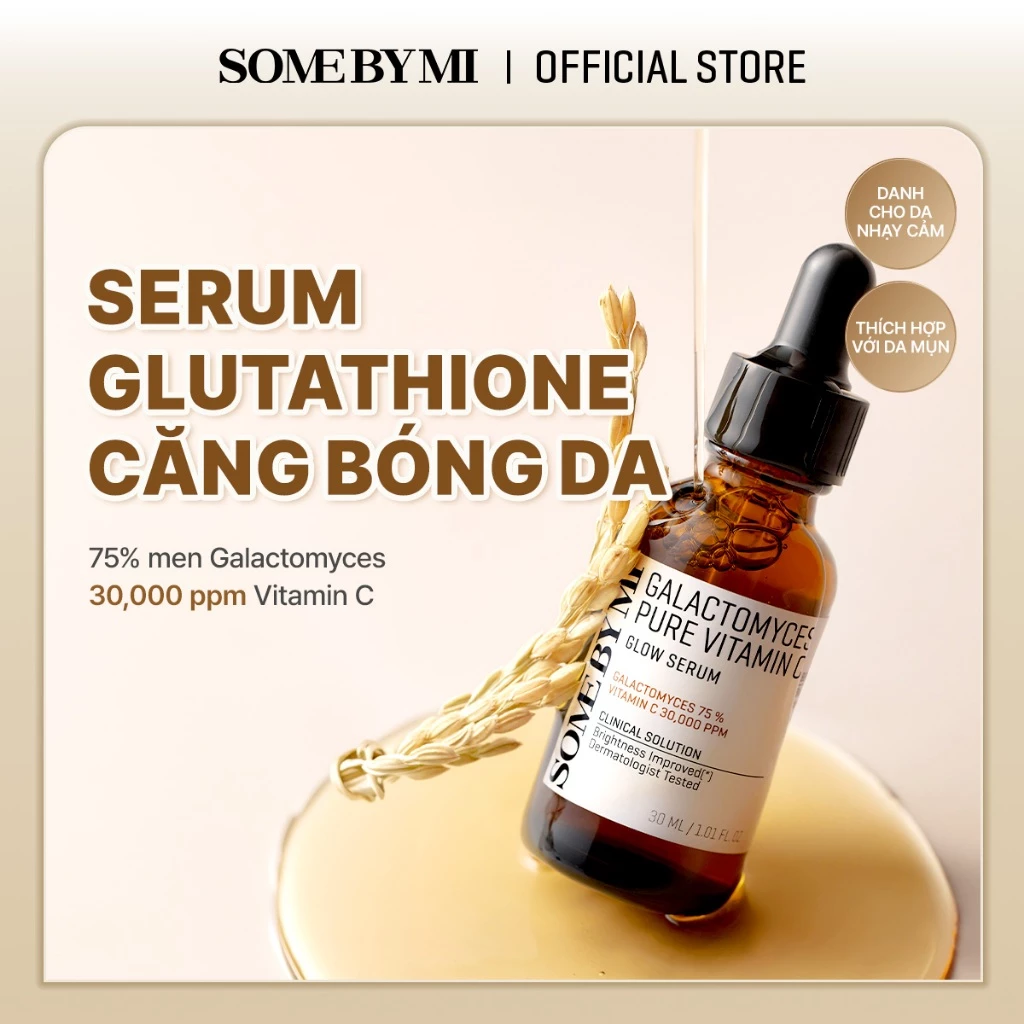 [SOMEBYMI] Tinh chất dưỡng căng bóng SOME BY MI Galactomyces Pure Vitamin C Glow dung tích 30ml