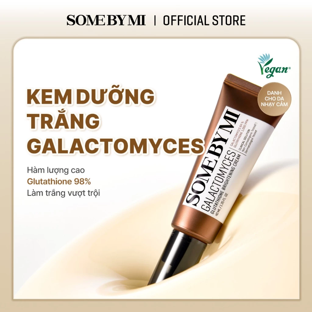 [SOMEBYMI] Kem dưỡng trắng Galactomyces Glutathione Brightening Cream 40ml