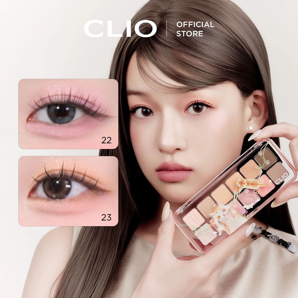 [CLIO]❤️ Bảng Mắt Chuyên Nghiệp Dễ Dùng PRO EYE PALETTE AIR - 0.6gX12